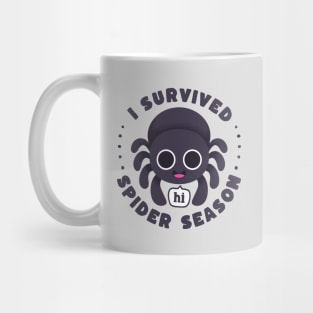 I Survived Spider Season - Pacific Northwest PNW Autumn and Fall Mug